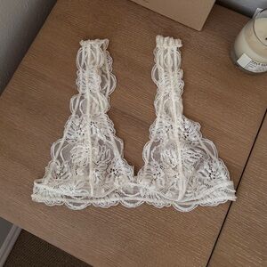 Free People Lace Bralette - never worn